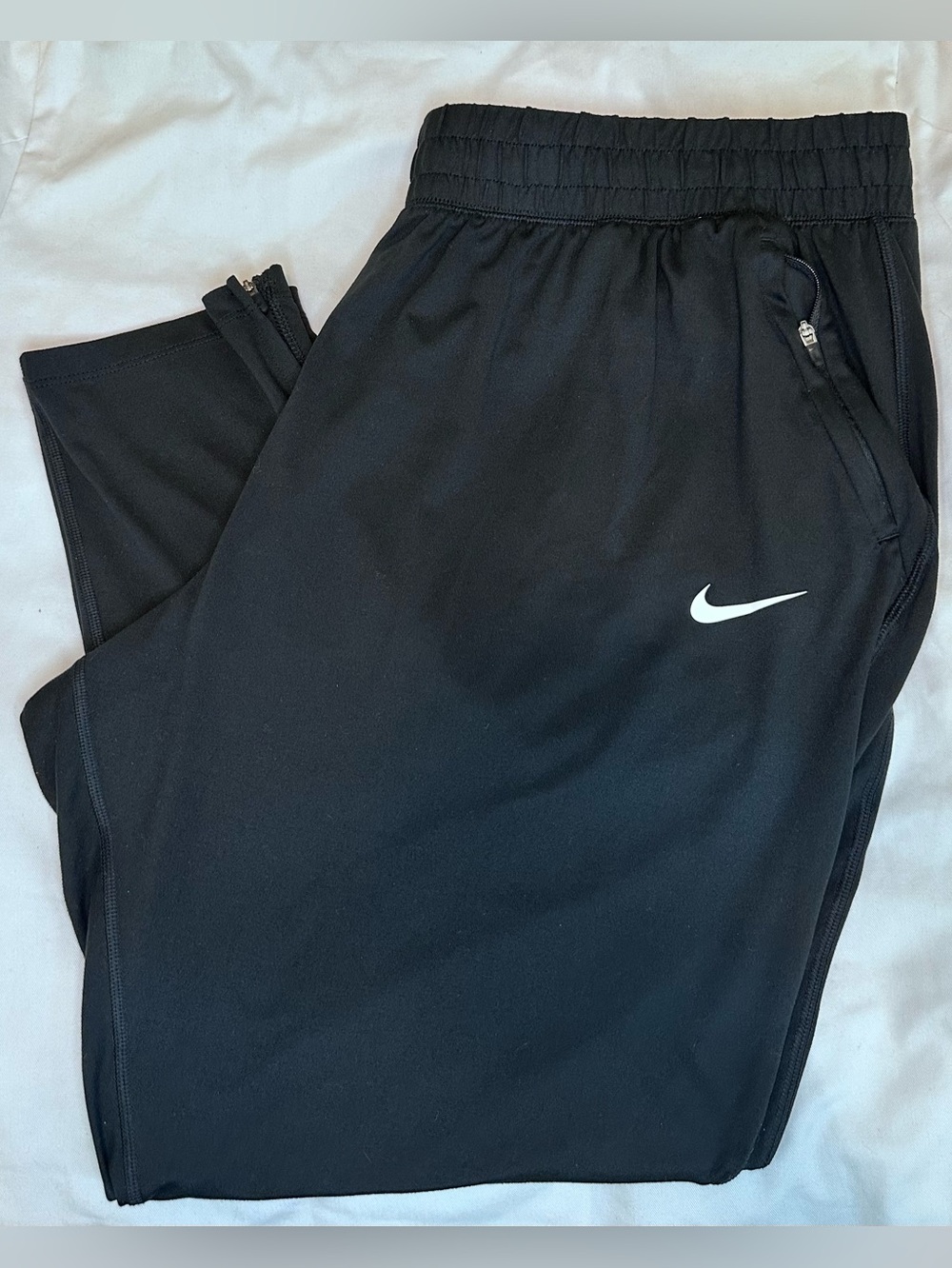 Nike Dri-FIT Element Running Pants Black Zip Ankle Athletic Joggers 3XL